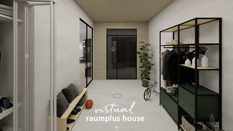 Virtual raumplus house